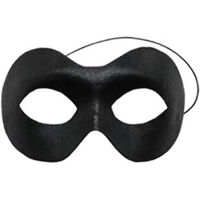 Masquerade Mask for Men Black, Halloween Venetian Adult Masquerade Masks, Black Mardi Gras Mask (Mr.C)…