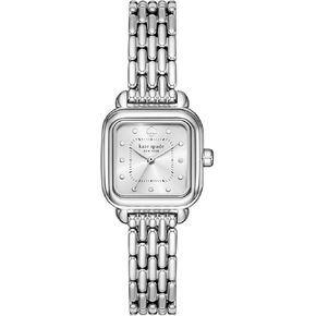 Kate Spade New York Gracie Square Women's Watch with Stainless Steel Bracelet or Leather Band