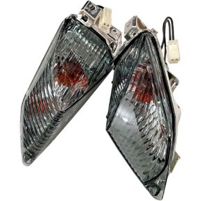 ZXMOTO Clean Rear Turn Signal Indicator Light for Suzuki GSXR 1000 K9 2009 2010 2011 2012 2013 2014 2015 2016, GSXR 600 GSXR 750 K11 2011-2019, Smoked Lenses