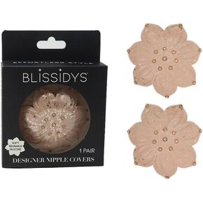 Reusable Nipple Covers for Women, Silicone Adhesive Nipple Petal Covers
