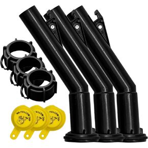 3 - فوهات وحلقات وأغطية لعلب غاز الوقود من أجل Blitz Wedco Scepter Essence Midwest Eagle