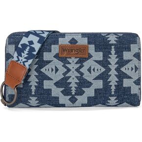 Wrangler Wallet Wristlet Aztec Clutch Long Long Pres Boho Presh Card Card Wallet in Kuwait