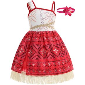 Ocean Princess Dress for Toddler Girls,Baby,Princess Costume with Headband for Baby, Halloween Costume Party Dress Up