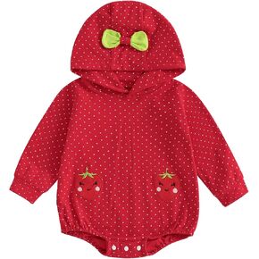 Toddler Baby Banana Outfit Infant Banana Costume Long Sleeve Yellow Fruit Romper Hooded Pullover Girl Boy Clothes