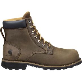 حذاء العمل الجلدي 6 بوصات من Carhartt Frontier ، ومقاوم للسلامة ومقاوم للماء