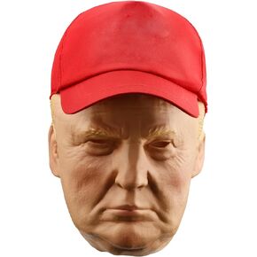Donald Trump Mask | Premium Latex Face Breathable Fabric | Perfect for Cosplay Parties