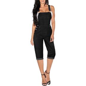 Hybrid & Company Womens Denim Bib Slobess Sails فائدة