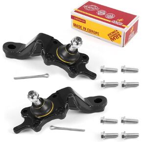 Metrix Premium Chassis Parts-الأمامي اليسرى واليمين مفصل الكرة يناسب 1998-2004 Toyota Tacoma RWD ، 1995-2004 Toyota Tacoma 4WD ، استبدال K90258 ، K90259 ، مصنوعة في أوروبا