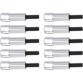 10 Pcs Chrome Valve Cover Bolts Kit Fits For Small Block Mopar 273 318 340 360