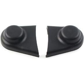 FSFY 2 pcs Black Waterproof Rubber Bolt Nut Cover Fit for Harley Touring Motorcycle