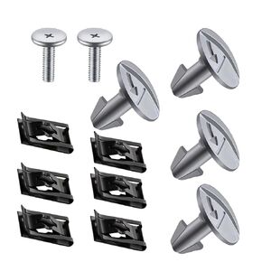 8 Pcs 90674-TY2-A01 Lower Engine Cover Bolt Pin Screws, Radiator Engine Access Cover Pin and Lower Cover Bolt Compatible with H-onda Accord 2014-2019 Civic CRV 2017-2019 Acura 2014