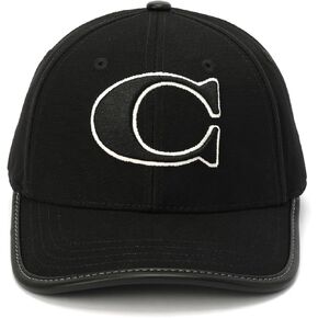 قبعة البيسبول Coach Coach Coving C Cotton Canvas
