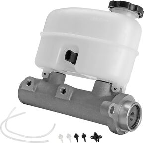 M630454 Brake Master Cylinder مع خزان ومستشعر متوافق مع شيفروليه سيلفرادو 2500 HD 3500 HD ، Suburban 2500 ، Express 2500 3500 & GMC Sierra 2500 HD 3500 HD 3500 Classic ، Yukon XL 2500