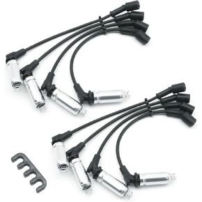 8 PCS 1727871481 Ignition Spark Slug Sluge ، استبدال لـ Cadillac Escalade ، بديل لـ GMC Yukon Sierra ، بديل لشيفروليه سيلفرادو كامارو
