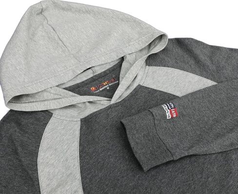 BOCOMAL FR Hooded T Shirts 4oz EX Lightweight Heather Series Flame Resistant NFPA2112 CAT1 Work Shirt Baselayer in Saudi Arabia