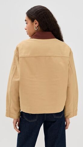 rag & bone Women's Nonie Cotton Barn Jacket in Saudi Arabia