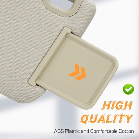 Beige Driver Left Side Sun Visor Replacement Compatible with Nissan Pathfinder 2013-2018, Infiniti QX60 2014-2017, Infiniti JX35 2013 Replace 96401-9PB0A in Kuwait