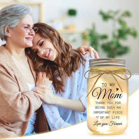 هدايا الصداقة للنساء ، أضواء ليلية ميسون جرة لصديقها ، هدايا لأصدقاء أفضل صديق عيد ميلاد صديق ، شكر هدايا عيد الميلاد للنساء in Saudi Arabia