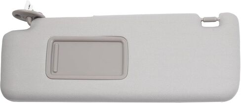 Dasbecan Front Left Driver Side Sun Visor with Vanity Light Compatible with Toyota 4Runner 2010-2023 Replaces# 74320-35A91-B1 (Gray) in Saudi Arabia