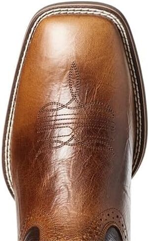 CHUUMEE Men's Fashion Round Toe Embroidered Western Cowboy Boots in Kuwait