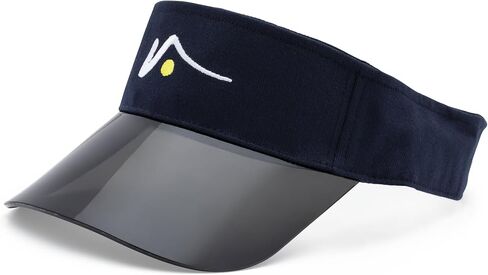Visto Sports Visor مع حافة شفافة-حماية من أشعة الشمس فوق الأشعة فوق البنفسجية-100 ٪ من القطن Chino-حزام فيلكرو قابل للتعديل in Kuwait