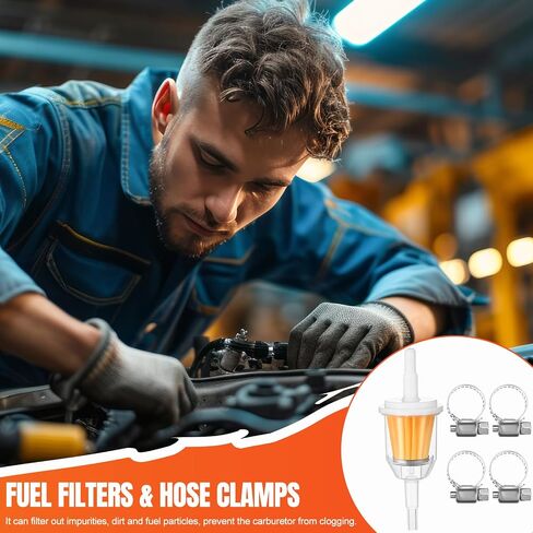 2 PCS مجموعة مضخة الوقود الكهربائية 12 فولت انخفاض الضغط 4-7 PSI مضخة ديزل غاز مضمن مع 2 مرشح الوقود و 8 خرطوم المكربن ​​المكرب in Kuwait