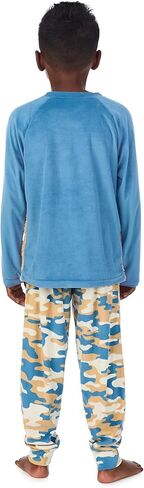 Saint Eve Kids Pajamas 2 Piece Set, Soft Fleece Animal Print Long Sleeve PJs in Kuwait