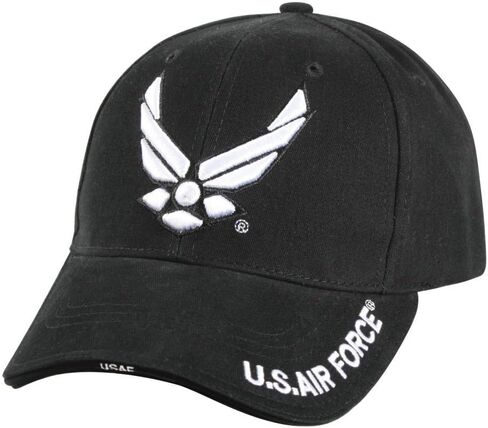 Rothco Deluxe U.S. Air Force Wing USAF Low Profile Insignia Cap, White in Saudi Arabia