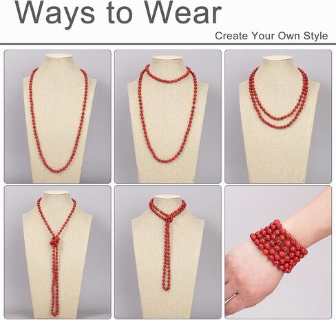 BALIBALI Beaded Necklace Hand Knotted for Woman in Saudi Arabia