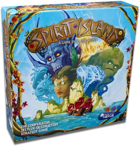 Greater Than Games: Spirit Island: Premium Token Pack, Set of 218 Custom Wooden Silkscreen Tokens, Requires Full Game for Play, for Ages 14 and up in Kuwait