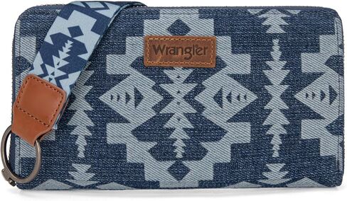 Wrangler Wallet Wristlet Aztec Clutch Long Long Pres Boho Presh Card Card Wallet in Kuwait