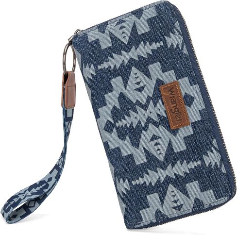 Wrangler Wallet Wristlet Aztec Clutch Long Long Pres Boho Presh Card Card Wallet in Kuwait