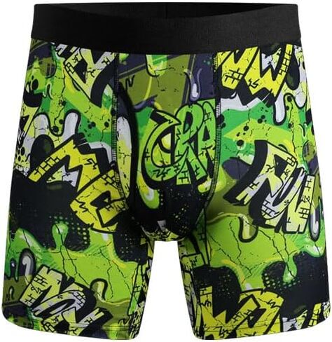 Mens Boxer Briefs for Men Sport Trunks Underwear Novelty Boxer Brief Boys Underwear in Saudi Arabia