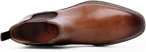 DESAI Black Chelsea Boots Genuine Calf Leather Bottom Outsole Calf Leather Upper Leather Inner Handmade Boot Shoes for Men. in Kuwait