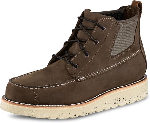 Setter الأيرلندي ، Setter Fifty ، Men ، 6 "، Faux Lace-Up Chelsea Boot ، Dark Earth in Saudi Arabia