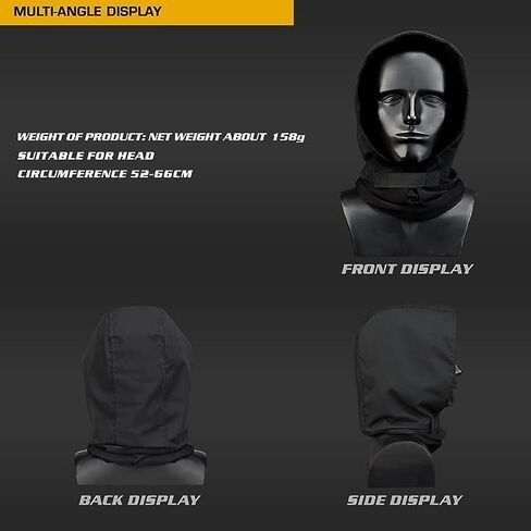 Cosplay Cyber ​​Punk Mask Rogue Cowl Hood Scarf Balaclava Punk Face Come Costume Techwear for Men Halloween Party in Kuwait