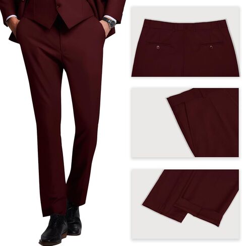 Mens Slim Fit Suit Formal 3 Piece Suit Set Double Breasted Suit Men Wedding Prom Tuxedo Blazer Jacket Vest Pants Set in Saudi Arabia