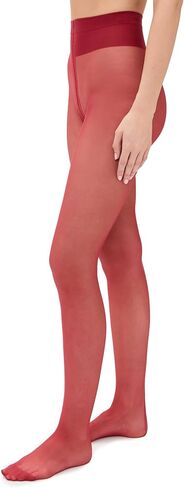 Wolford Individual 10 Denier Back Seam Tights for Women Ultra-Sheer Invisible Toe Reinforcement Soft Waistband with Logo in Saudi Arabia