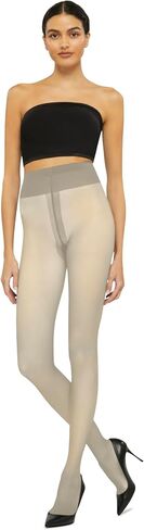 Wolford Serverse 10 Denier Back Seam لباس ضيق للنساء فائقة الإصبع غير المرئي خصر ناعم مع شعار in Kuwait
