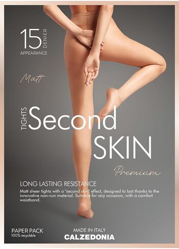 Woman's Premium Matt Second Skin 15 Denier Tights in Kuwait