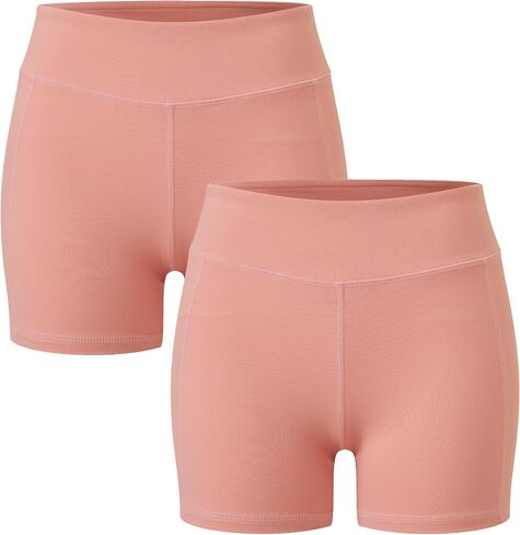 INNERSY Girls' Athletic Biker Shorts Size 8-16 Years Gymnastics Volleyball Dance Shorts in Saudi Arabia