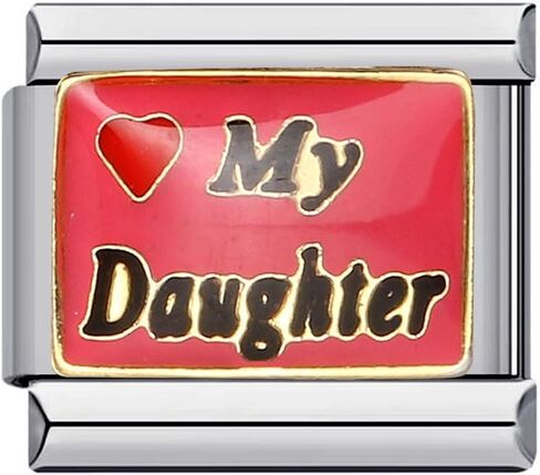 9mm Charm for Italian Charm Bracelet, Stainless Steel DIY Jewelry Chain Links,Family in Saudi Arabia