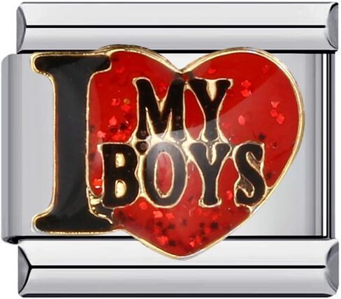 9mm Charm for Italian Charm Bracelet, Stainless Steel DIY Jewelry Chain Links,Family in Saudi Arabia