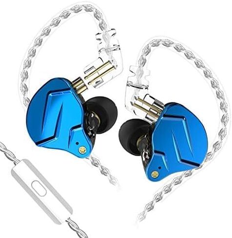 CCZ Melody in Ear Monitor، سماعات أذن ديناميكي هجين مزدوج داخل الأذن 1BA+1DD HiFi سماعات رأس سلكية للموسيقيين IEM ترقية جهير عميق مناسب لأصوات الجهير Pop Folk ACG (بدون ميكروفون، شفاف) in Kuwait