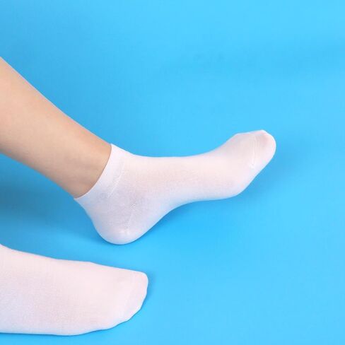 أطفال الجوارب الخيزران في الكاحل في Viscose Thin في السائبة الناعمة الأولاد الفتيات تمتد على الجوارب بالجملة 48 زوجًا in Kuwait