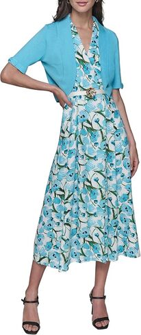 Karl Lagerfeld Paris Women's Cropped Short Sleeve Shrug in Saudi Arabia