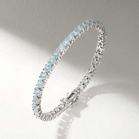 Ross-Simons Gemstone Tennis Bracelet in Sterling Silver in Saudi Arabia