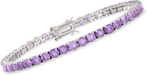 Ross-Simons Gemstone Tennis Bracelet in Sterling Silver in Saudi Arabia