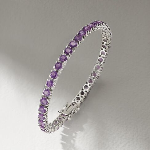 Ross-Simons Gemstone Tennis Bracelet in Sterling Silver in Saudi Arabia