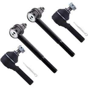 SCITOO 4pcs Suspension Kit For 1984-1995 For Toyota Pickup w/Suspension Parts Inner Tie Rod End Outer Tie Rod End